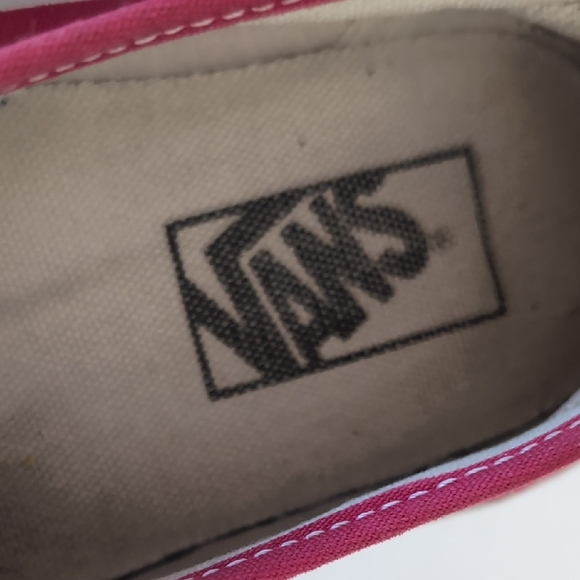 Vans Classic Red Canvas Sneakers - Picture 3 of 9
